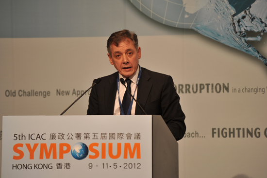 Mr Kevin Zervos, SC, Director of Public Prosecutions, Department of Justice, Hong Kong, China, delivering Keynote Address (6)